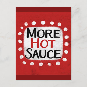Meer Hot Sauce Briefkaart