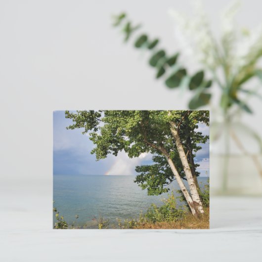 meer Huron Briefkaart (Staand voorkant)