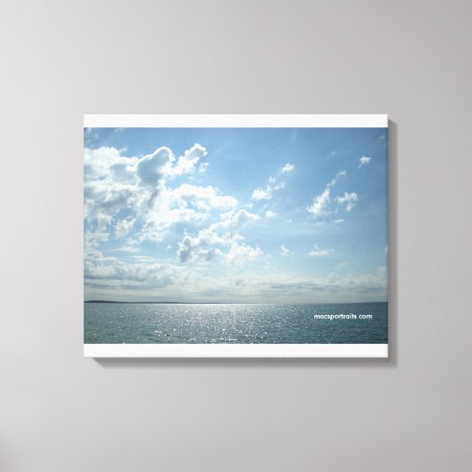 meer Huron Canvas Afdruk (Voorkant)