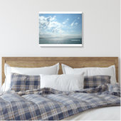 meer Huron Canvas Afdruk (Insitu (Slaapkamer))