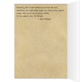 Meer immortaal dan de Stars Quote Care & Concern (Binnen (Links))