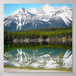Meer in Banff Poster