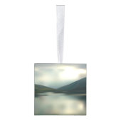 Meer in de bergen kubus ornament (Rechts)