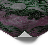 Meer in het Paars Poster (Hoek)