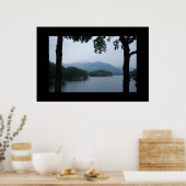 Meer in NC-bergen. Poster (Keuken)