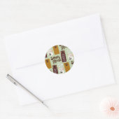 Meer info over het patroon ronde sticker (Envelop)