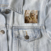 Meer informatie met Helmet Vierkante Button 5,1 Cm (In situ)