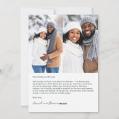 Meer informatie over de aankondiging van de zwange (Achterkant)