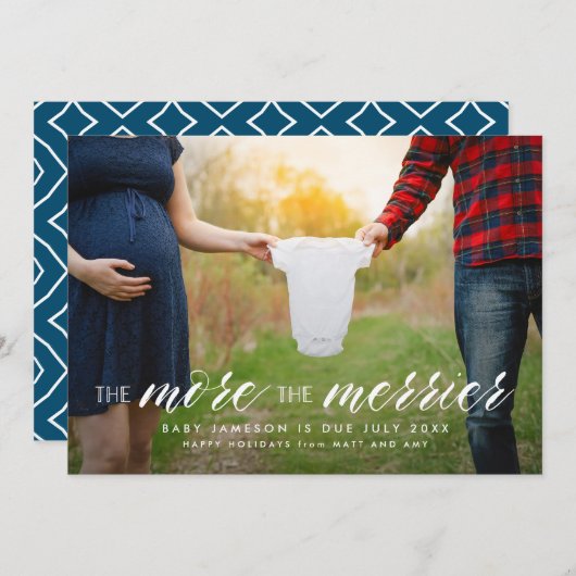 Meer informatie over de aankondiging van de zwange (Voorkant / Achterkant)