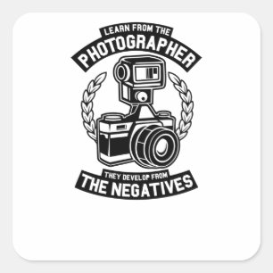 Meer informatie van de fotograaf vierkante sticker