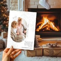 Meer is Merrier Ovaal Foto Kerst Zwangerschapsaank