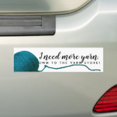 Meer jaren nodig - Op weg naar de Craft Store Bumpersticker (Op auto)