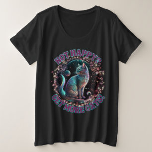 Meer Katten Grappige Kat Grote Maat T-shirt