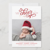 Meer kerstavond koninklijke feestdag feestdagenkaart (Voorkant)