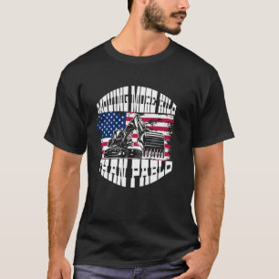 Meer kilo verplaatsen dan Pablo Rock Truck Backhoe T-shirt