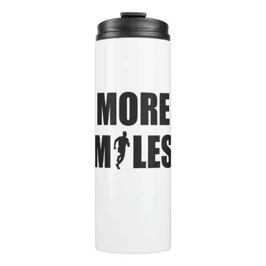 Meer kilometers lopen thermosbeker (Voorkant)