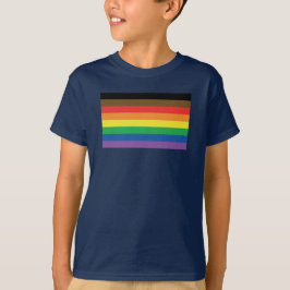 Meer kleur, meer gekleurde regenboog,  LGBT T-shirt