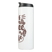 Meer koffie alsjeblieft - Funny Coffee Lover Thermosbeker (Geroteerd rechts)