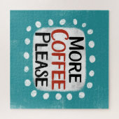Meer koffie alsjeblieft puzzel (Horizontaal)