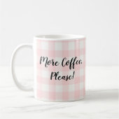 Meer Koffie Gelieve Buffalo Check Coffee Mok (Links)