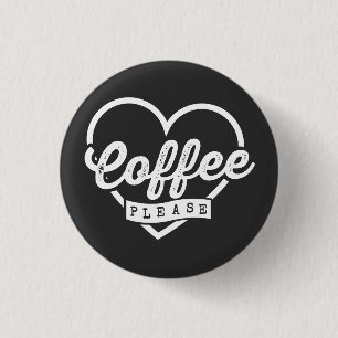 MEER KOFFIE GELIEVE RONDE BUTTON 3,2 CM
