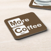 Meer koffie-periodieke tabel onderzetter (Linkerzijde)