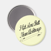 Meer kont dan asbakken magneet (Voorkant / Achterkant)