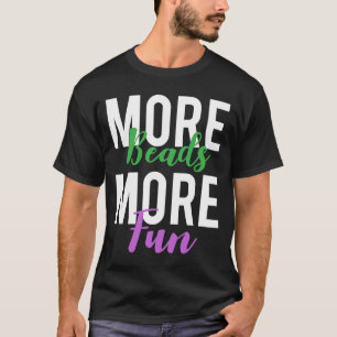 Meer kringen meer grappige mardi Gras T-shirt