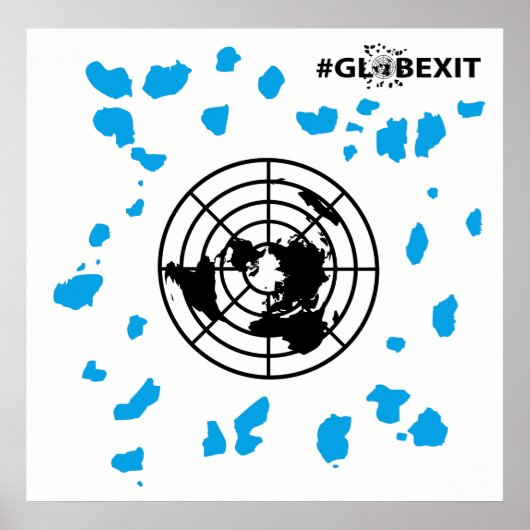 MEER LAND #GLOBEXIT Poster (Voorkant)