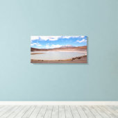 Meer landschap op het Altiplano canvas (Insitu (Houten vloer))
