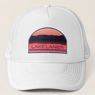 Meer Lanier Georgia Rode Zonsopgang Trucker Pet