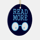 Meer lezen keramisch ornament (Rechts)