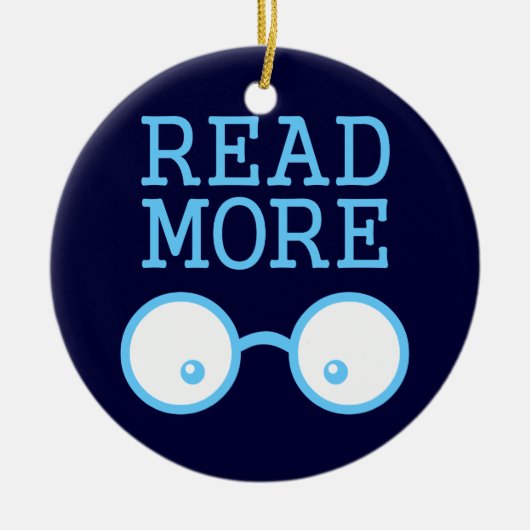 Meer lezen keramisch ornament (Voorkant)