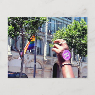 Meer liefde briefkaart