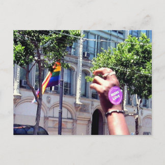 Meer liefde briefkaart