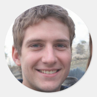 Meer liefde ronde sticker