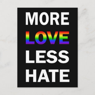 Meer liefdesminder haat Briefkaart