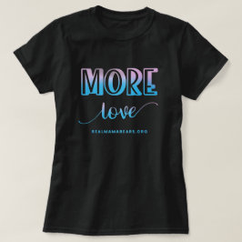 Meer liefdesroze en blauw T-Shirt