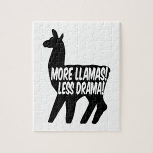 Meer Llamas Minder Drama Legpuzzel