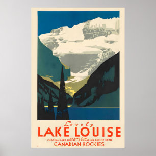 Meer Louise Canada Vintage Reisposter Poster