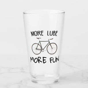 Meer lube-fiets glas