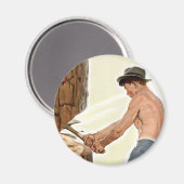 Meer luiber voor het leger magneet (Voorkant / Achterkant)