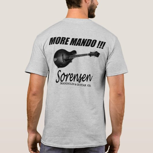 MEER MANDO!! Tee Shirt (Achterkant)