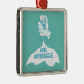Meer Mayonaise Metalen Ornament (Rechts)