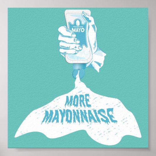 Meer Mayonaise Poster (Voorkant)