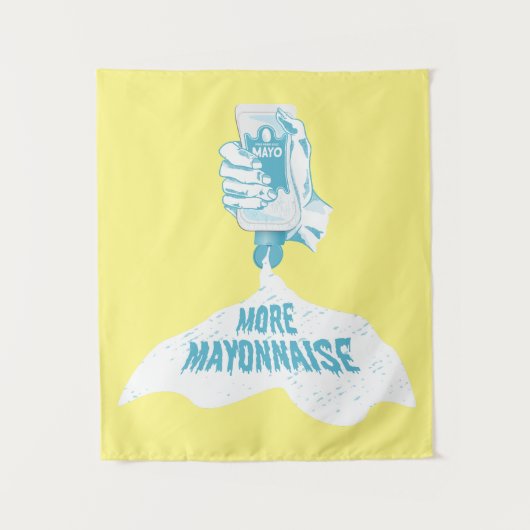Meer Mayonaise Wandkleed (Voorkant)