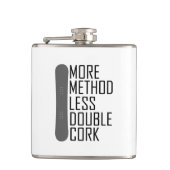 Meer methode minder dubbelkurk heupfles (Voorkant)