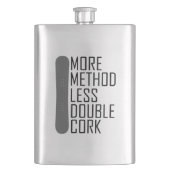 Meer methode minder dubbelkurk heupfles (Voorkant)