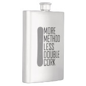 Meer methode minder dubbelkurk heupfles (Rechts)