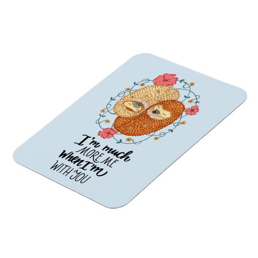 Meer mij met je egel magneet (Linkerzijde)